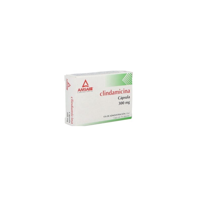 CLINDAMICINA (Amsa) c/16 CAPS 300 MG.