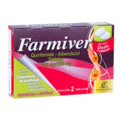 FARMIVER c/2 TABS. 150/200 MG.