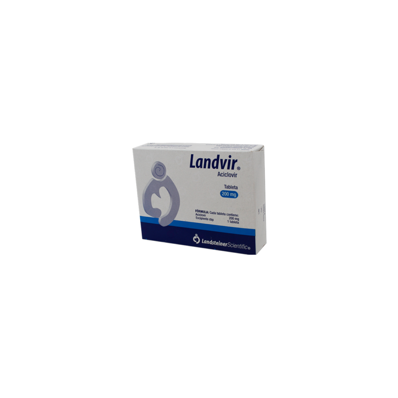 LANDVIR c/25 TABS. 200 MG.