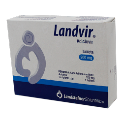 LANDVIR c/25 TABS. 200 MG.
