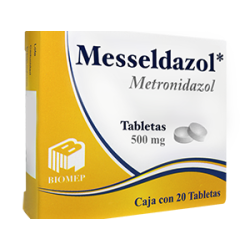 MESSELDAZOL c/20 TABS. 500 MG.