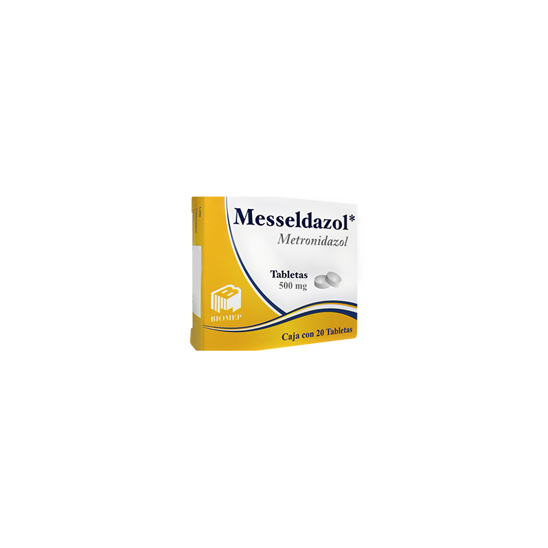 MESSELDAZOL c/20 TABS. 500 MG.