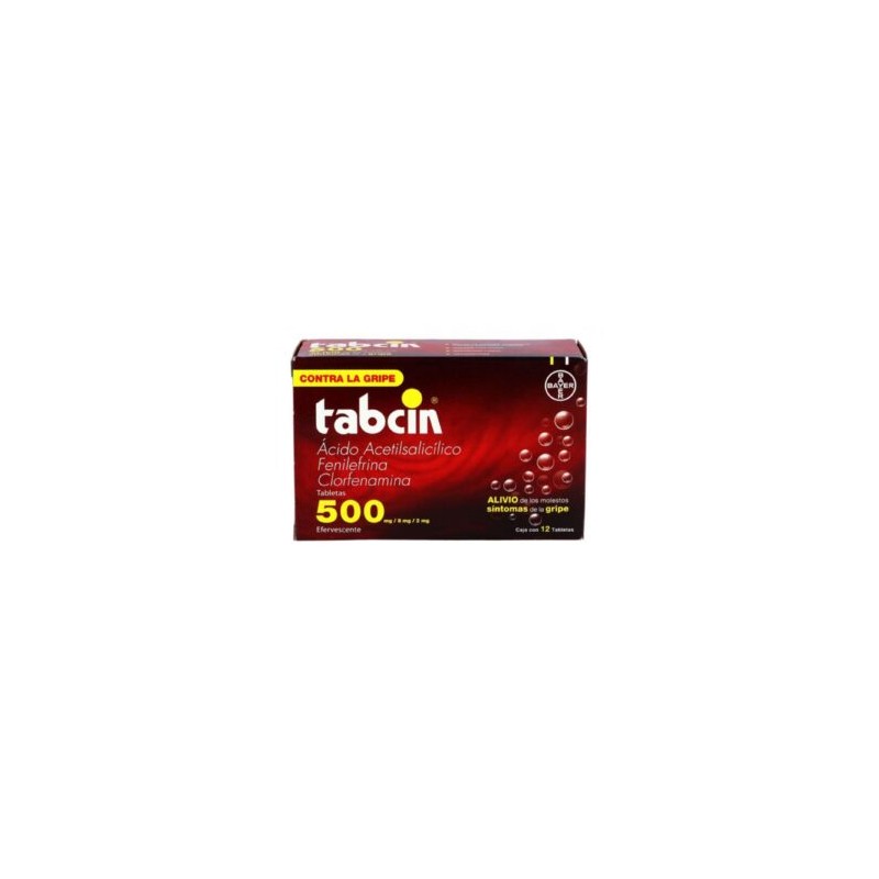 TABCIN 500 c/12 TABS. Efervescentes 500/8/2 MG.