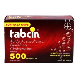 TABCIN 500 c/12 TABS. Efervescentes 500/8/2 MG.